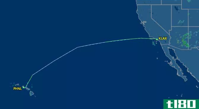 美国航空公司误乘飞机飞往夏威夷
