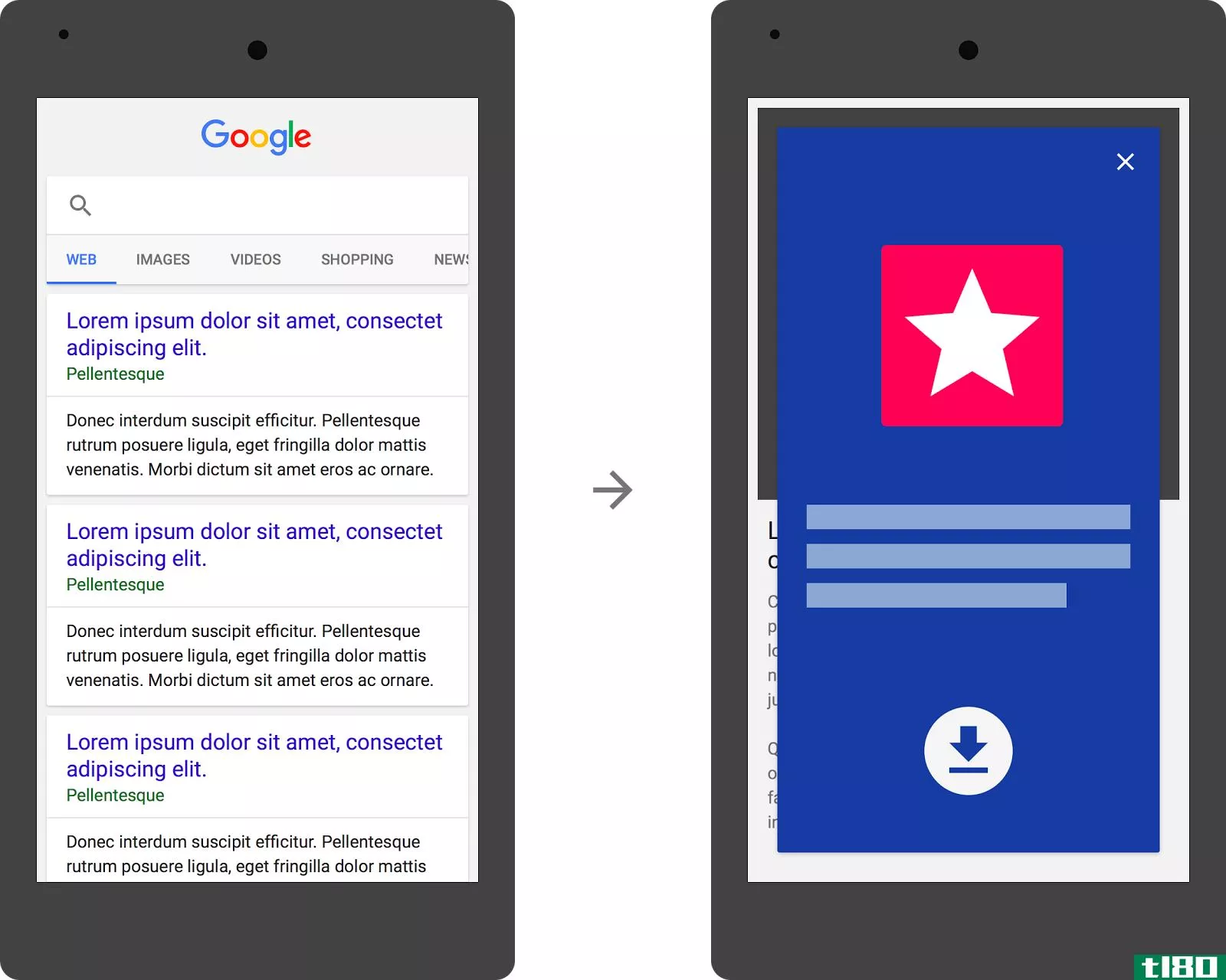 谷歌将降级使用糟糕的应用程序安装广告的移动网站