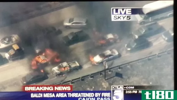 无人驾驶飞机迫使消防队员在扑灭加州野火时使飞机着陆