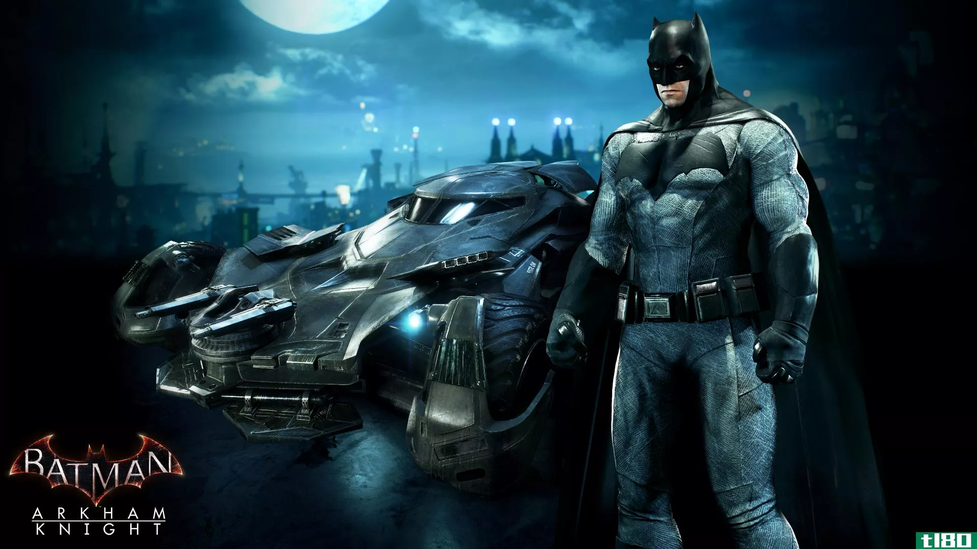 本阿弗莱克的服装和蝙蝠车将于下月上映蝙蝠侠：阿卡姆骑士