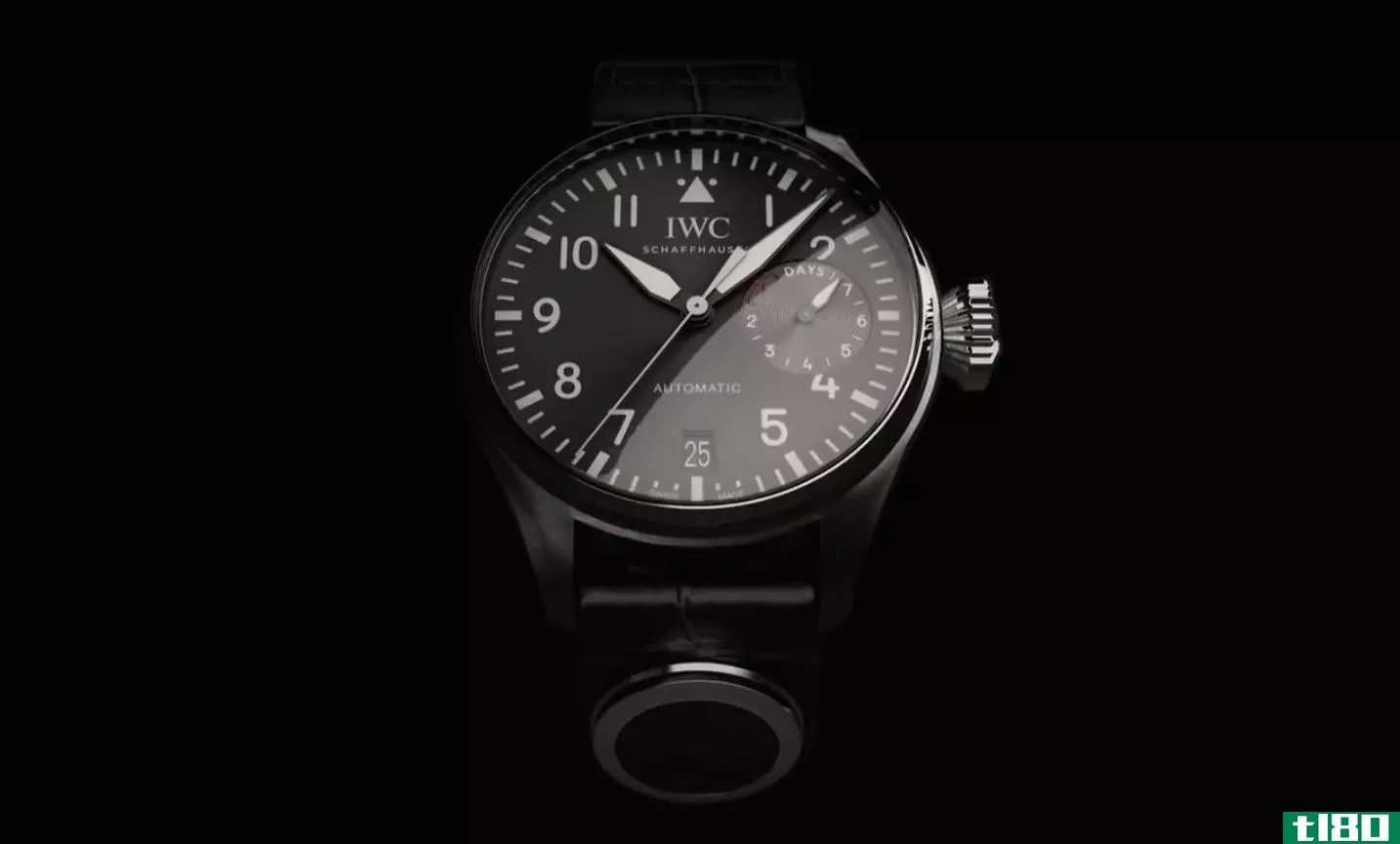 iwc沙夫豪森公司在你价值15000美元的手表表带上安装了一个健身跟踪器