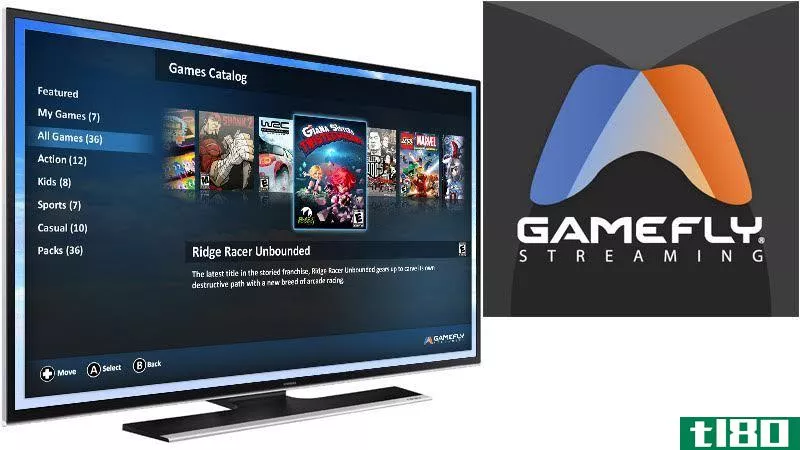gamefly的netflix风格的游戏流媒体现在在三星智能电视上