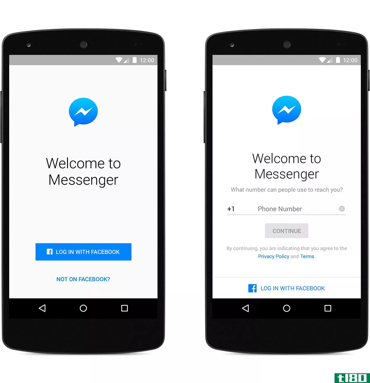 现在，您可以注册facebook messenger而无需使用facebook帐户
