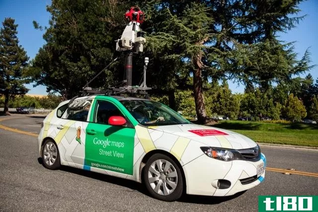 谷歌将其空中地图街景车带到加利福尼亚州