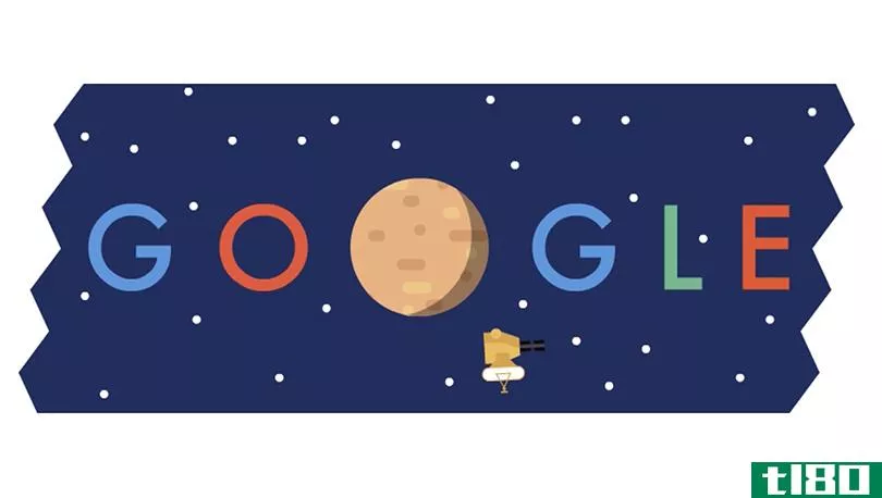谷歌用一个可爱的涂鸦来庆祝新地平线冥王星飞过