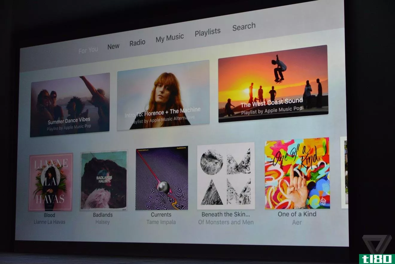 苹果音乐即将出现在新的苹果电视上