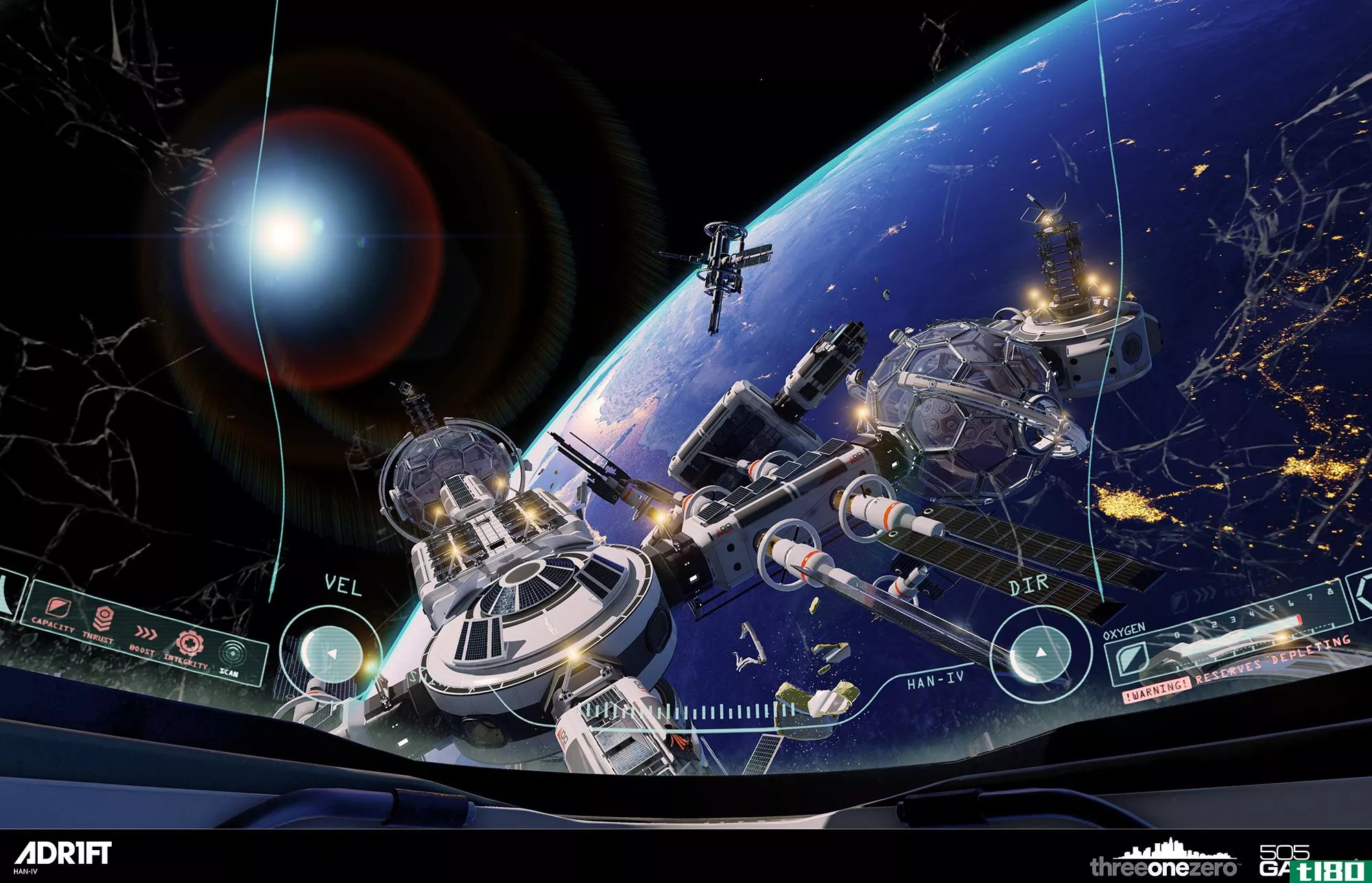 漂流是一个虚拟现实生存游戏在太空中你的敌人是时间