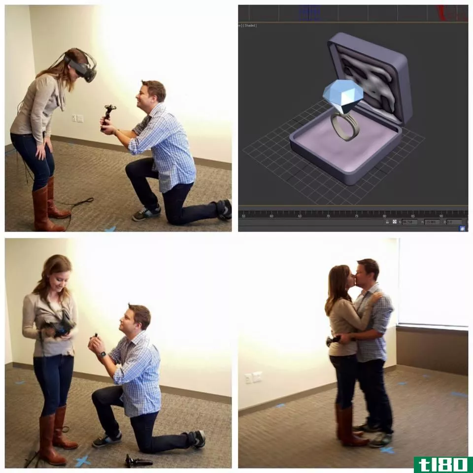 阀门员工惊喜女友，将技术演示变成虚拟现实求婚
