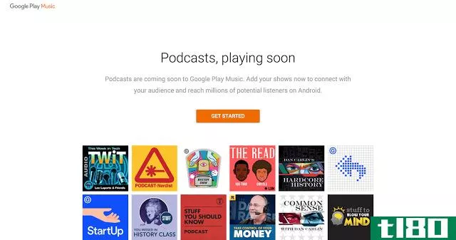 googleplay音乐增加了podcast部分