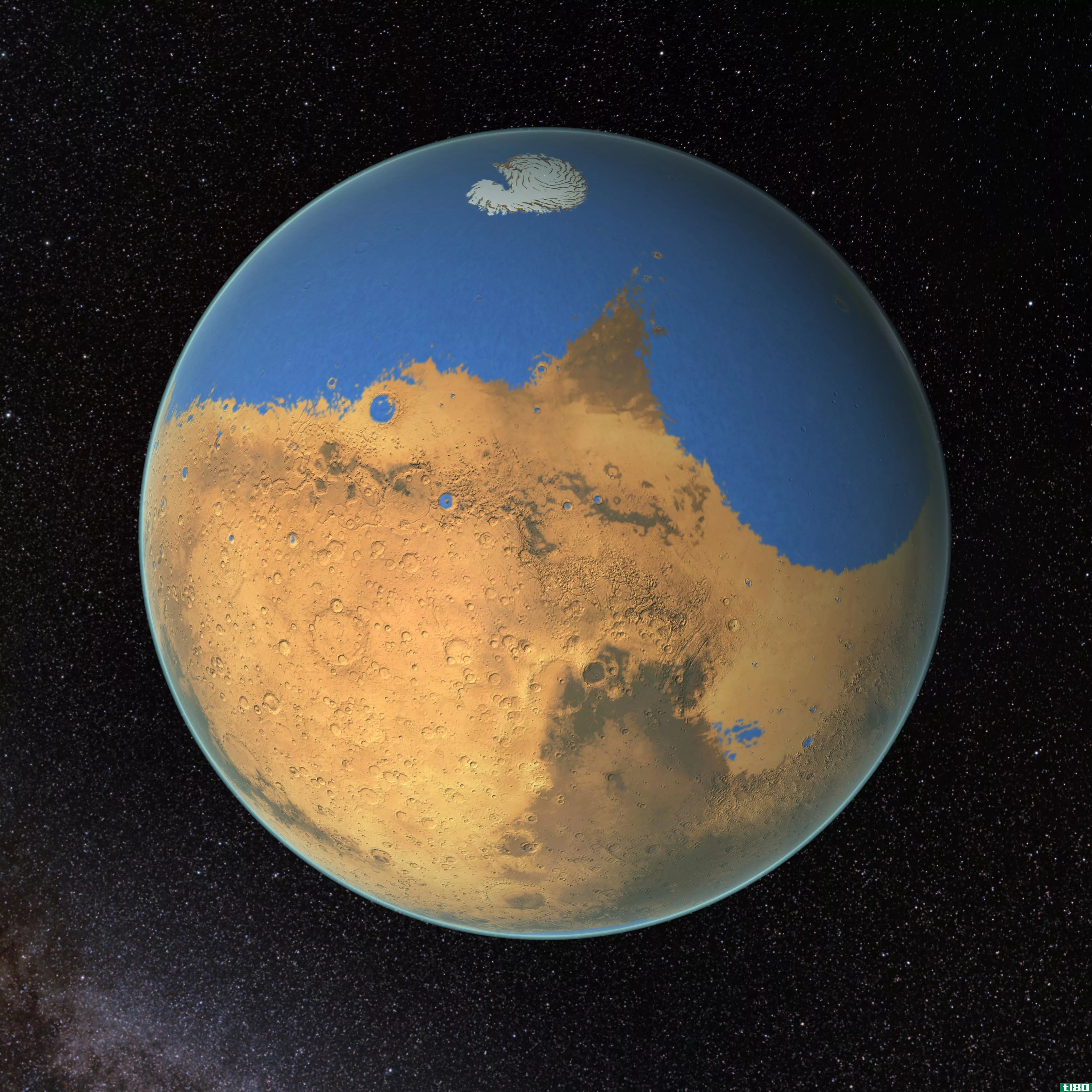 太阳剥离了火星的大气层，导致全球气候变化