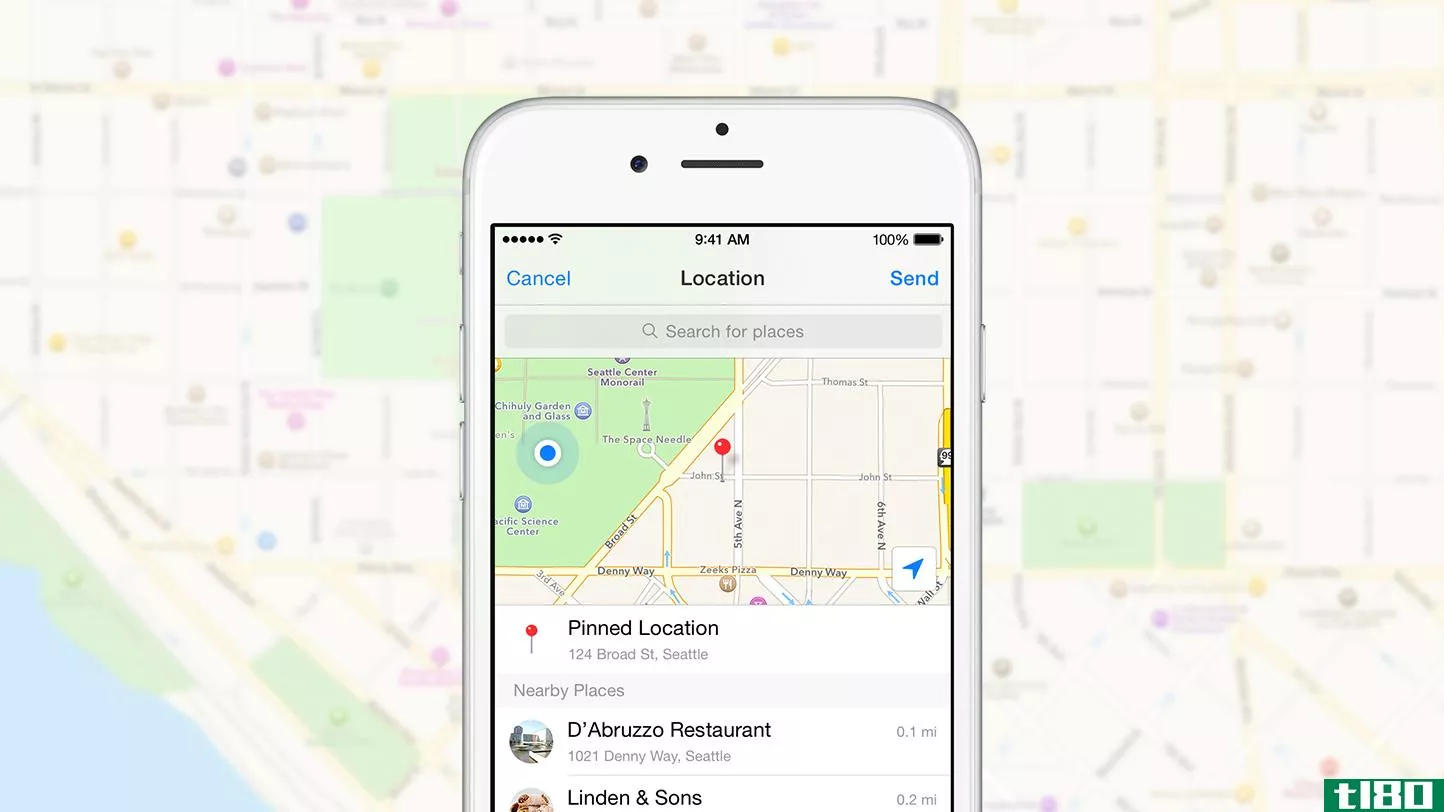 facebook messenger现在可以让你向朋友发送带有你所在位置的地图