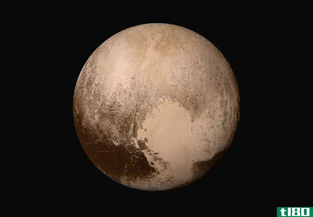 新视野用美丽的高分辨率照片告别冥王星