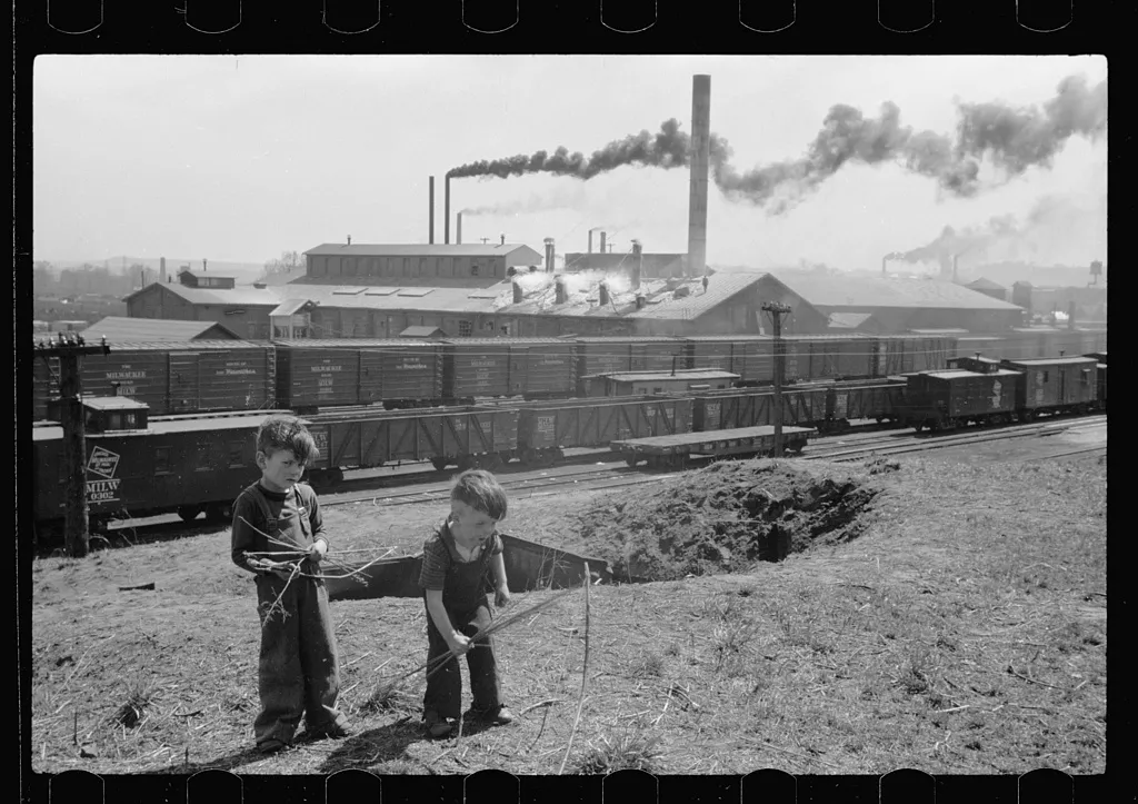 这个数码照片档案证明了大萧条时期的孩子比你更坏