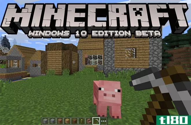 minecraft增加了跨平台游戏，因此windows10玩家可以与手机好友一起构建