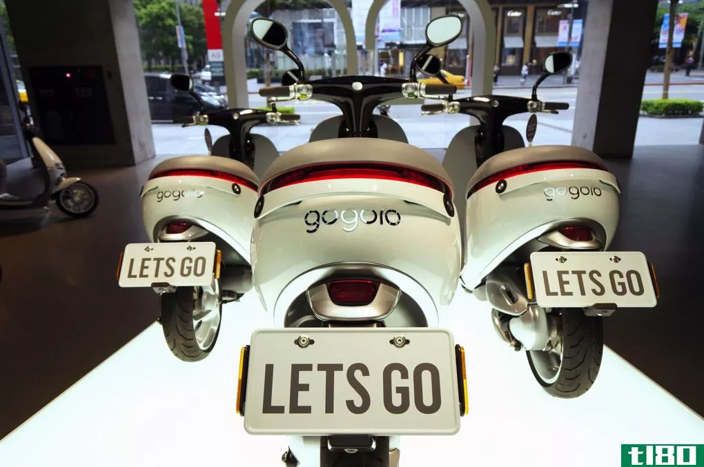 gogoro的全电动智能滑板车在台北的起价为4140美元