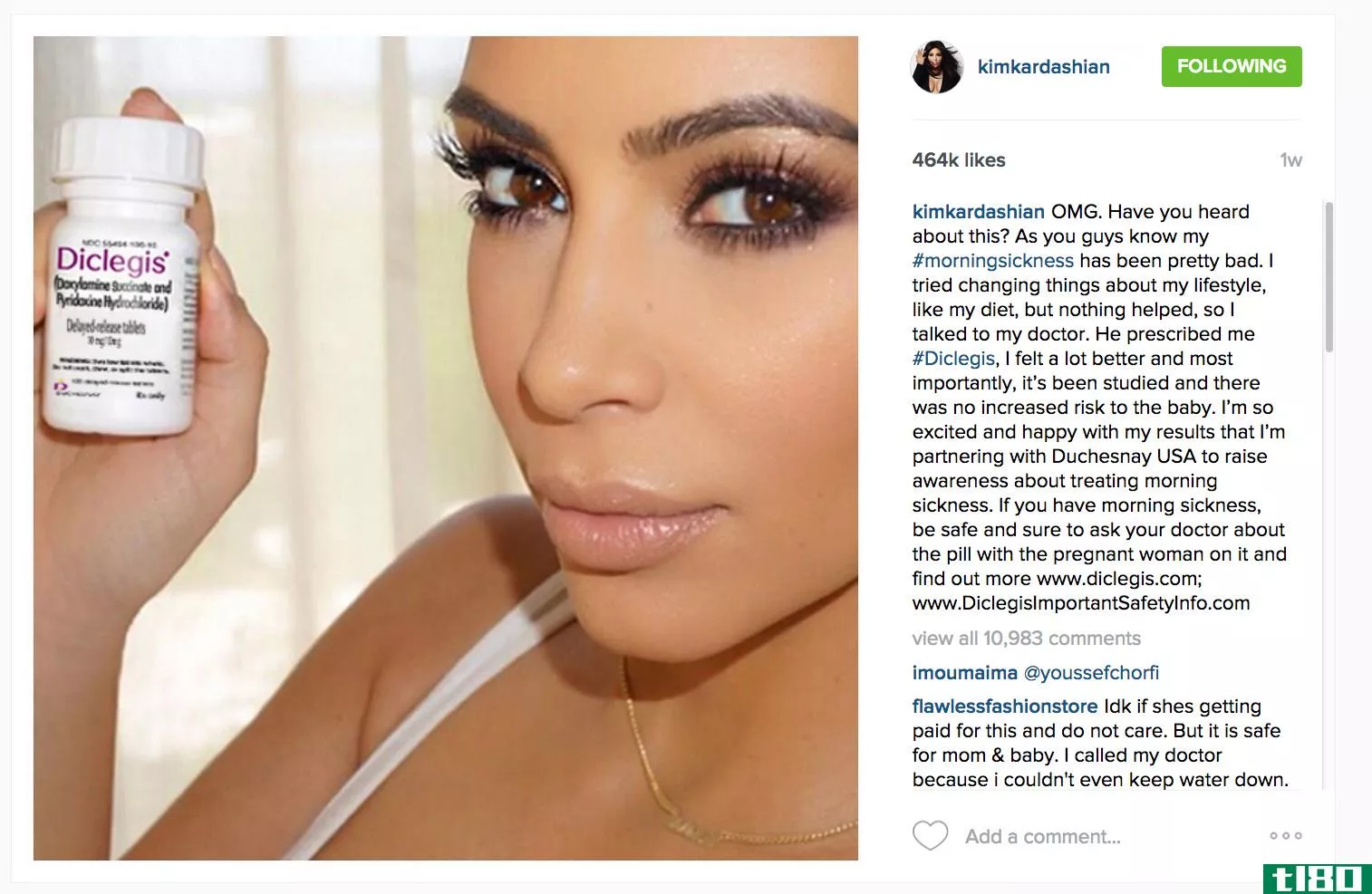 kim kardashian instagram diclegis