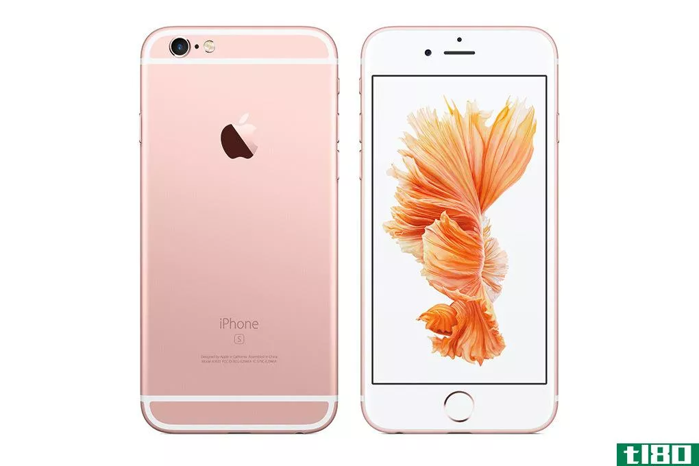 我买iphone6s是因为它有玫瑰金的
