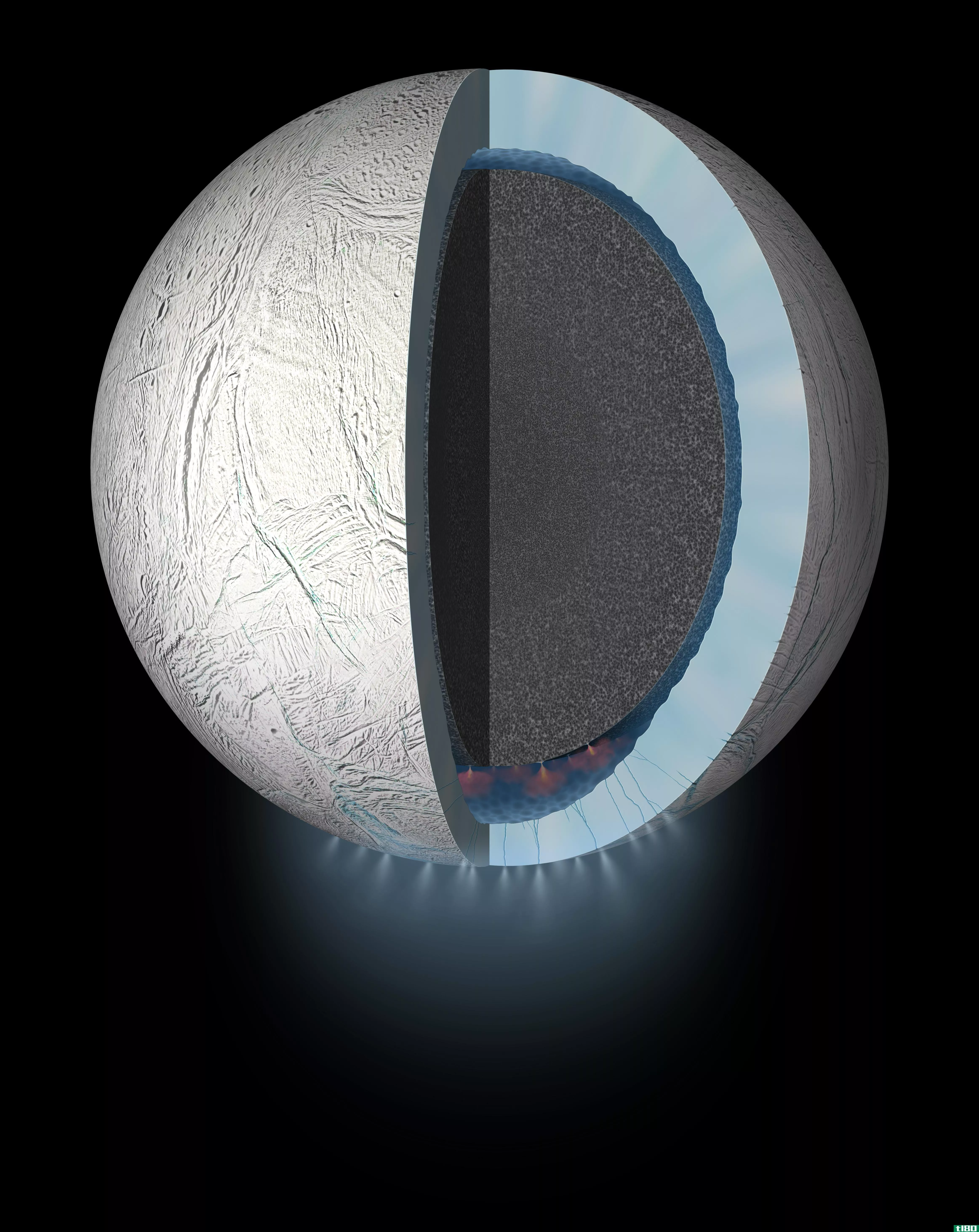 美国宇航局的一个探测器明天将飞越土星卫星上的巨大冰羽