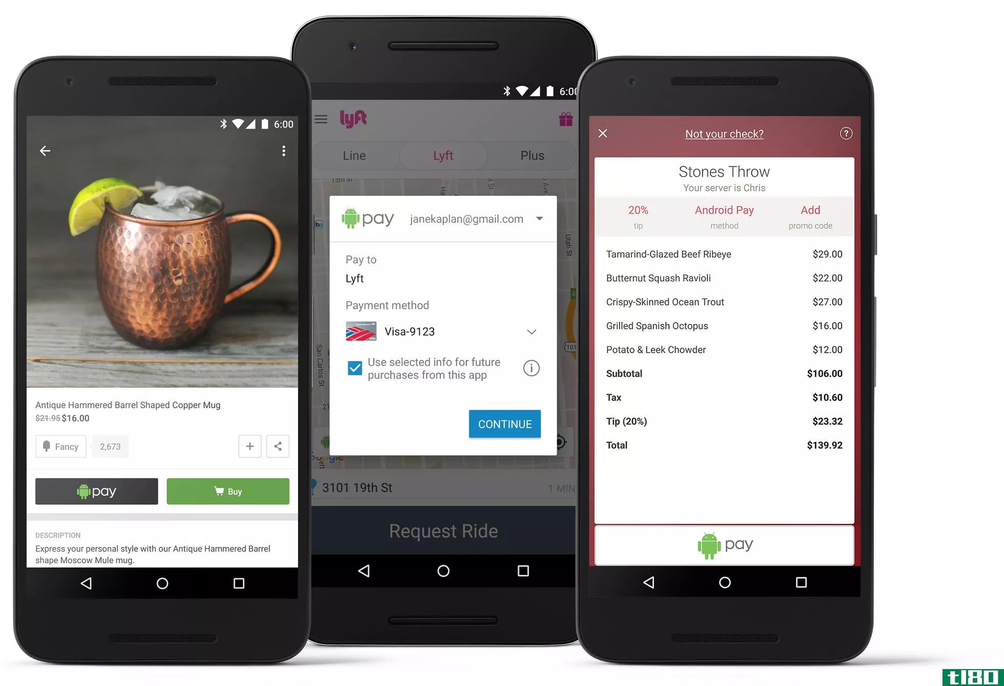 你现在可以使用android pay进行应用内购买