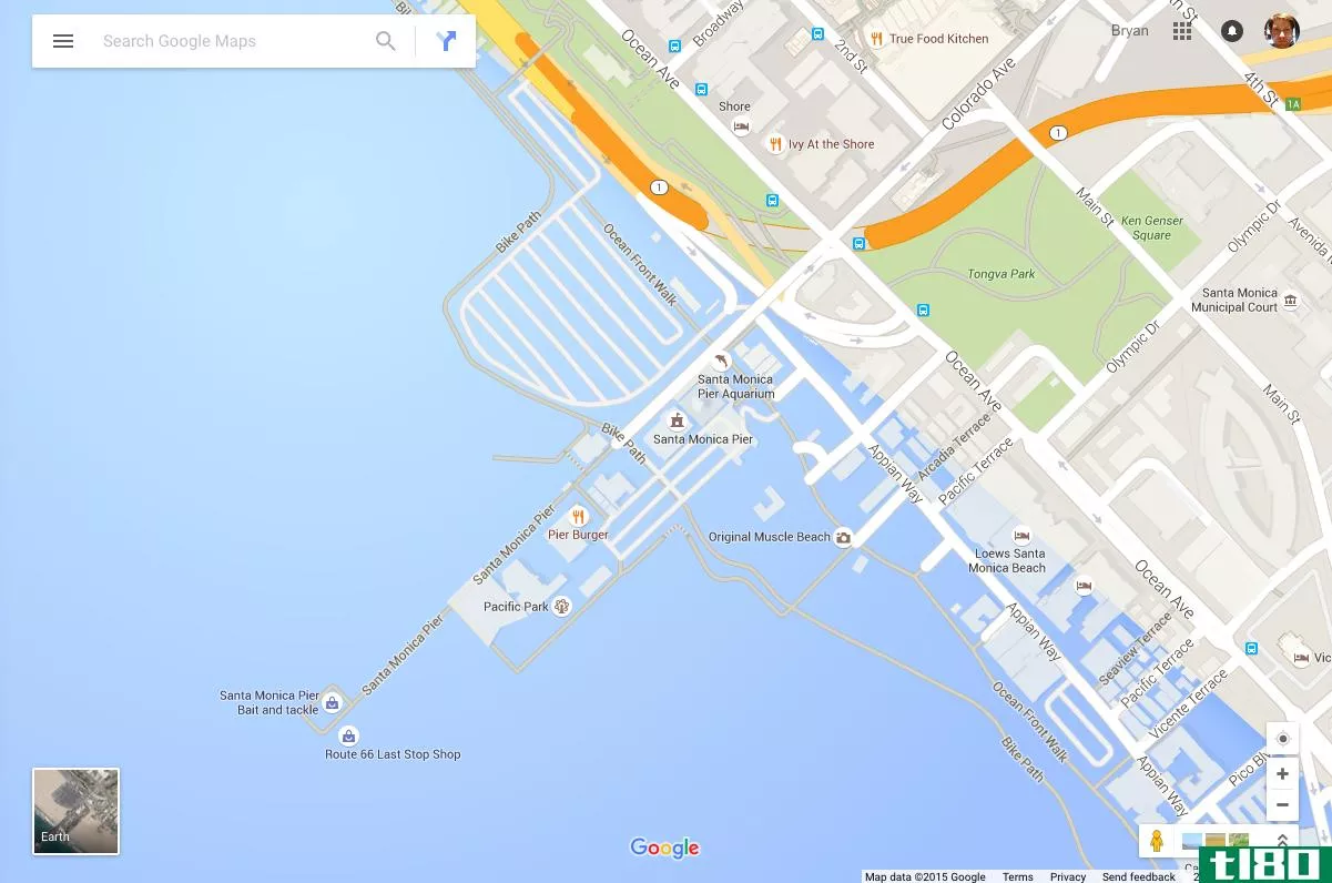 谷歌认为洛杉矶在水下