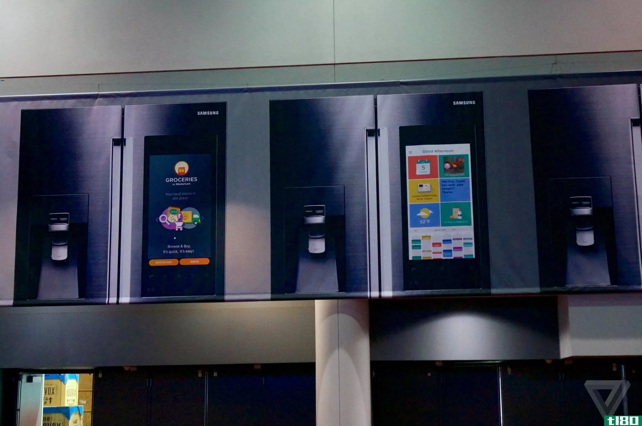 三星将在其下一代智能冰箱上安装一块巨大的触摸屏