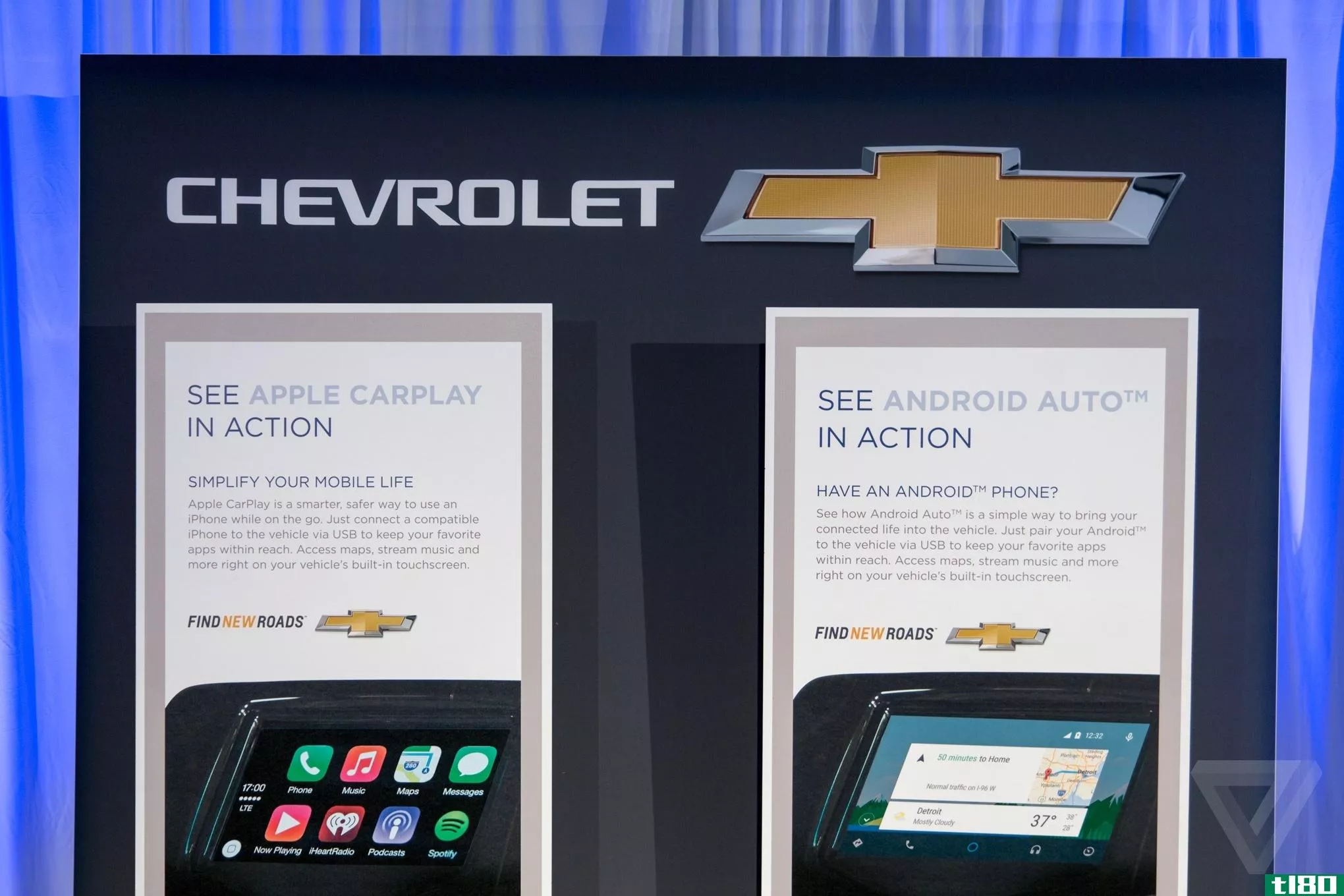 雪佛兰将苹果carplay和android auto引入14款车型