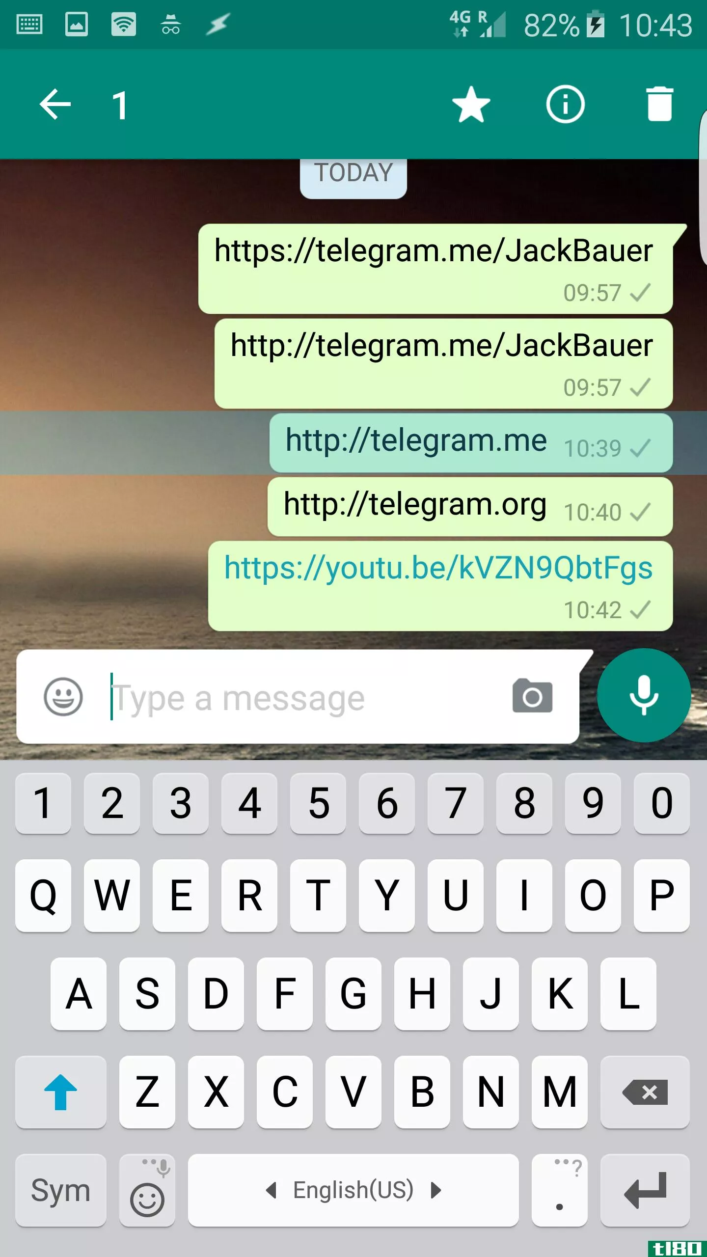 whatsapp正在阻止与之竞争的messenger应用程序的链接