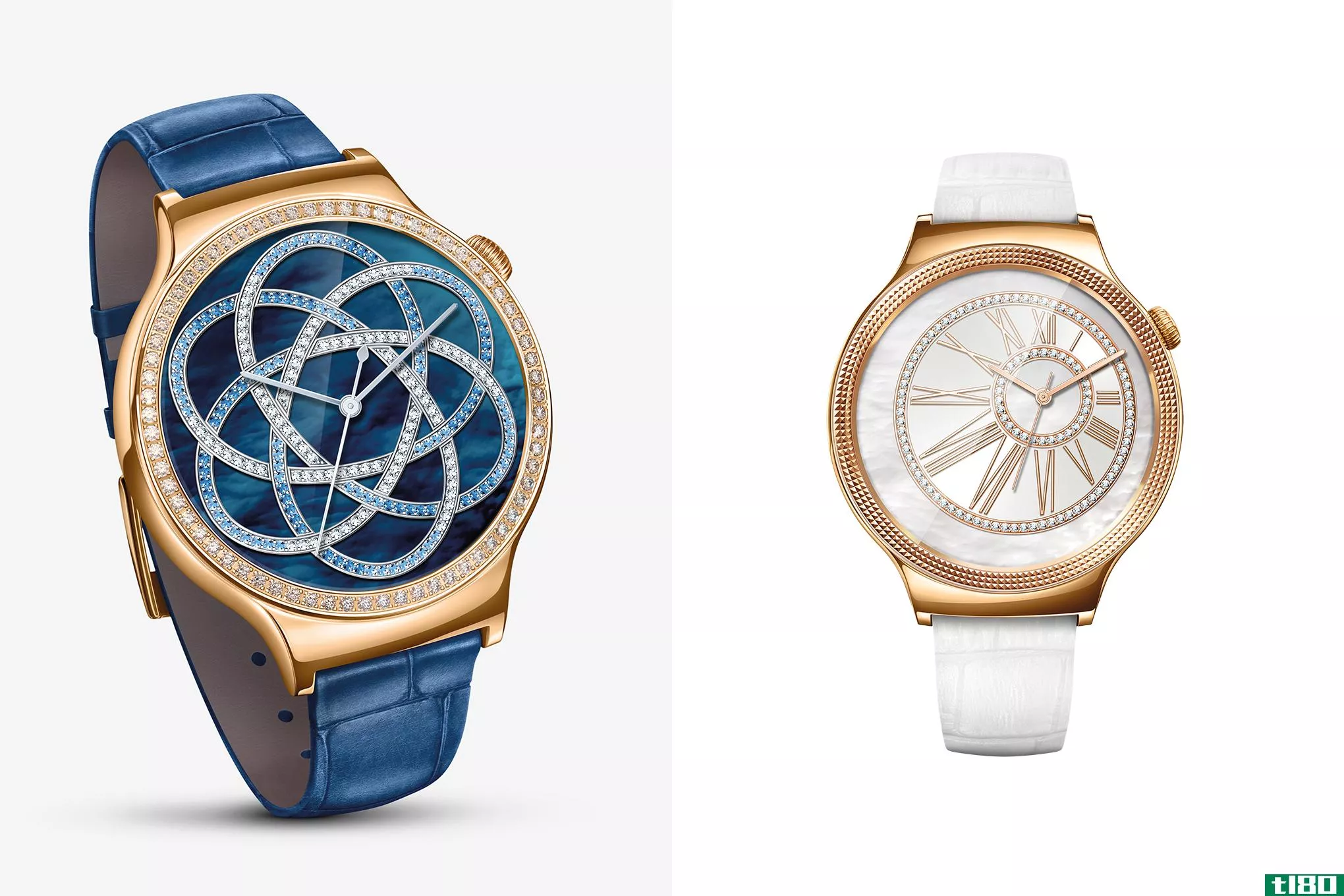 华为推出两款名为“优雅”和“珠宝”的奢华智能手表