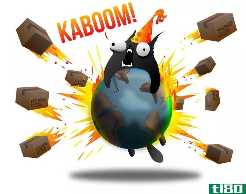 kickstarter历史上投资最多的游戏《爆炸小猫》（exploding kittens）现在已经上市