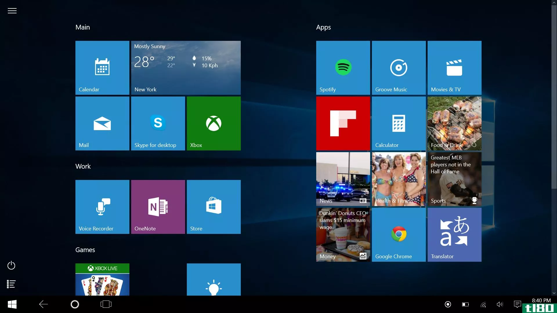 windows10平板电脑模式：一个不妨碍你的移动操作系统