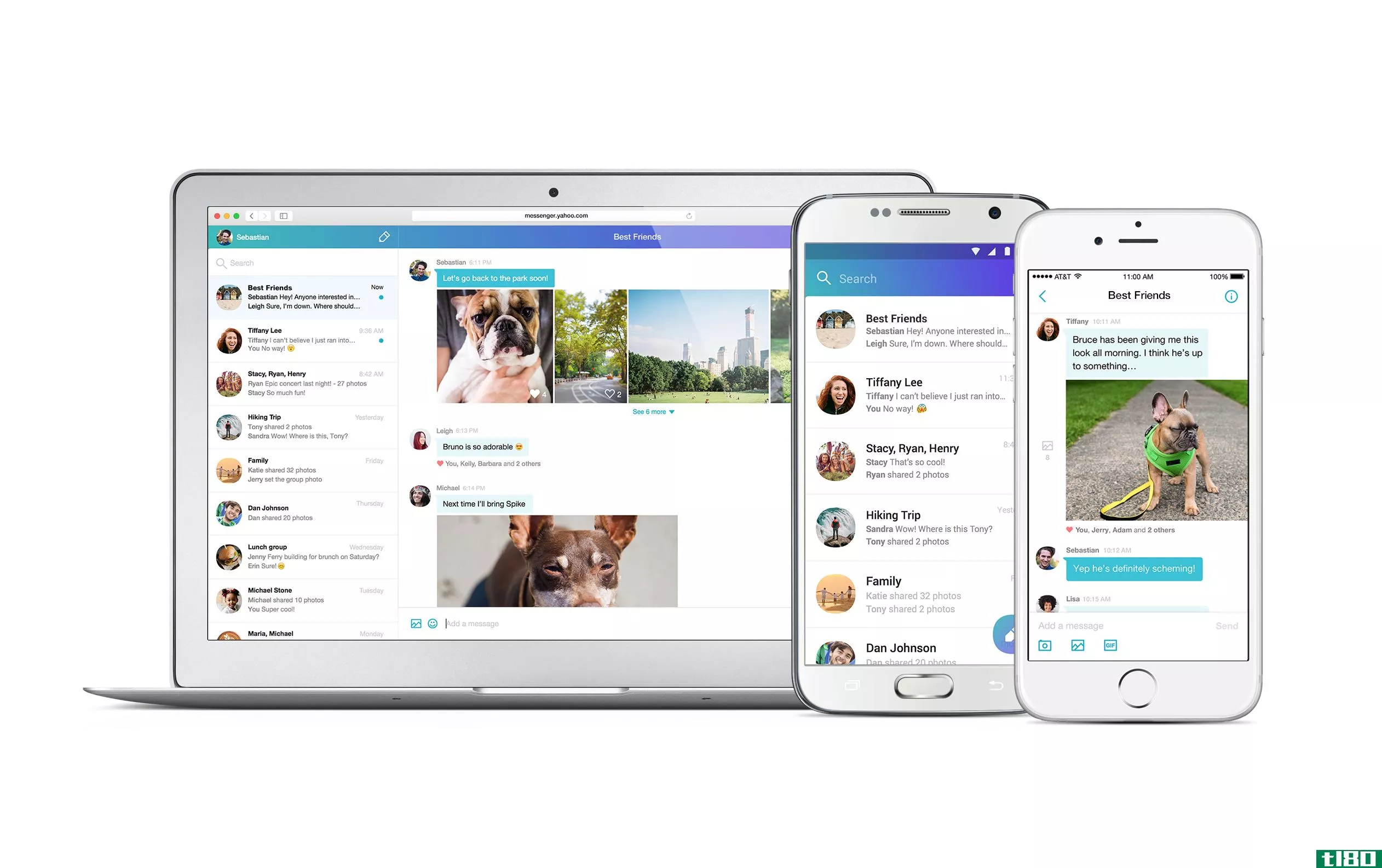 雅虎终于重新推出了面向家庭和群体的应用程序messenger