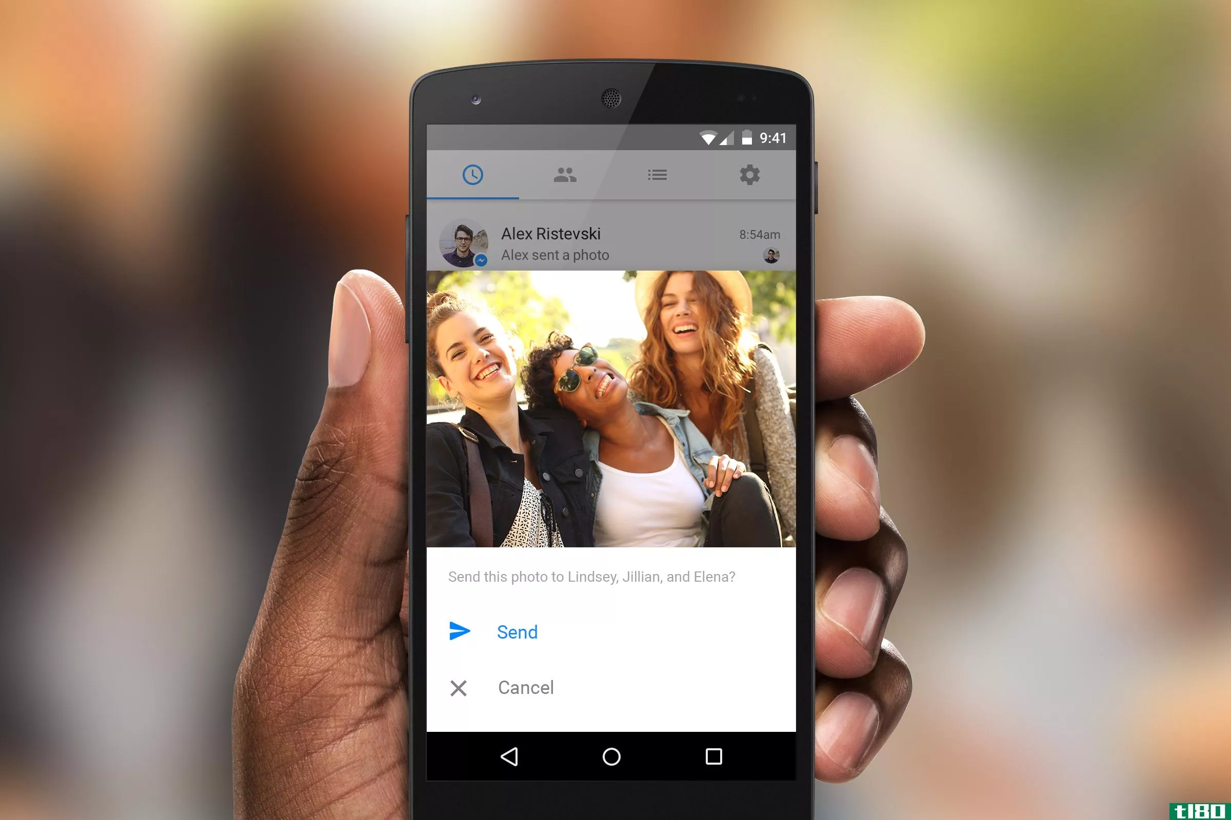 facebook messenger通过人脸识别增加了快速照片分享功能