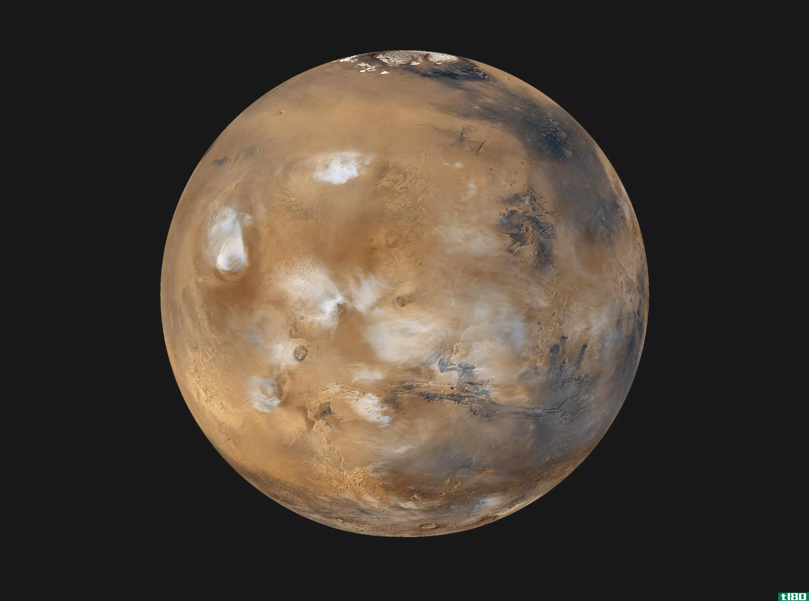 火星正从40万年前结束的冰河时代出现