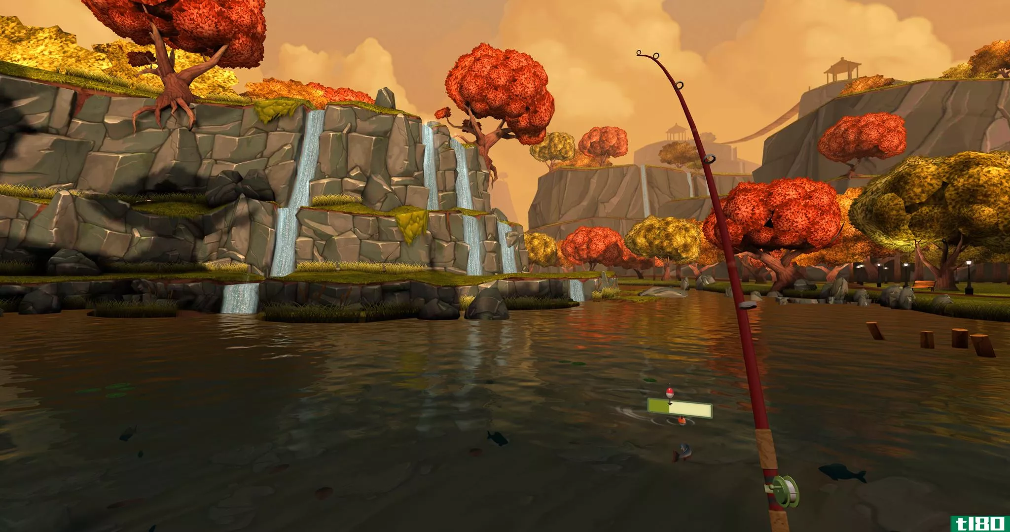 这丰富多彩的钓鱼游戏是一个完美的进入虚拟现实