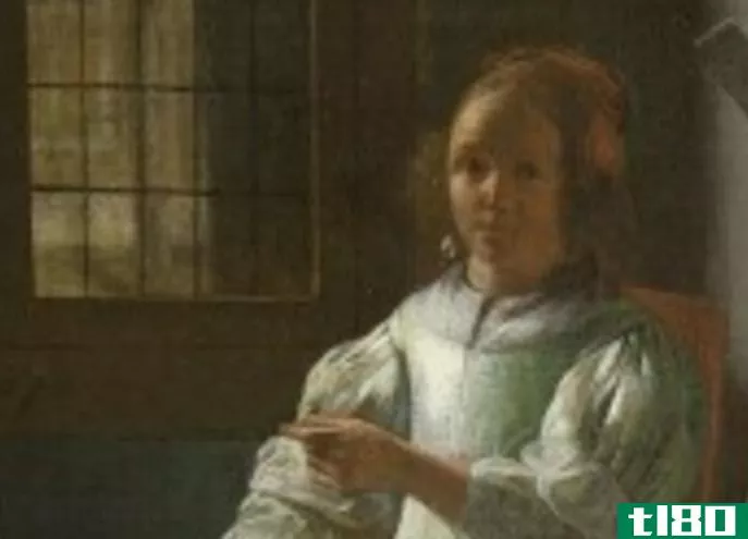 为什么这幅有350年历史的画里有一部iphone？