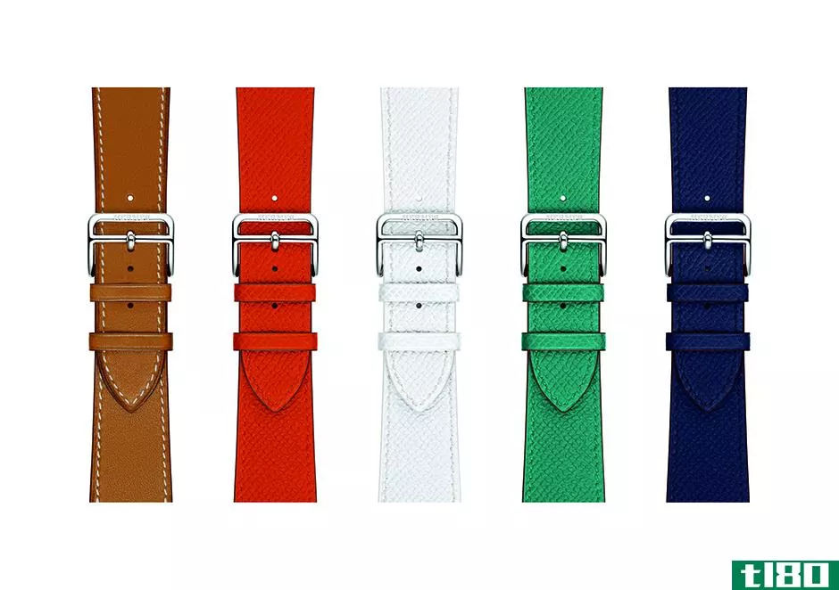 赫姆ès发布了五种新的苹果手表表带颜色
