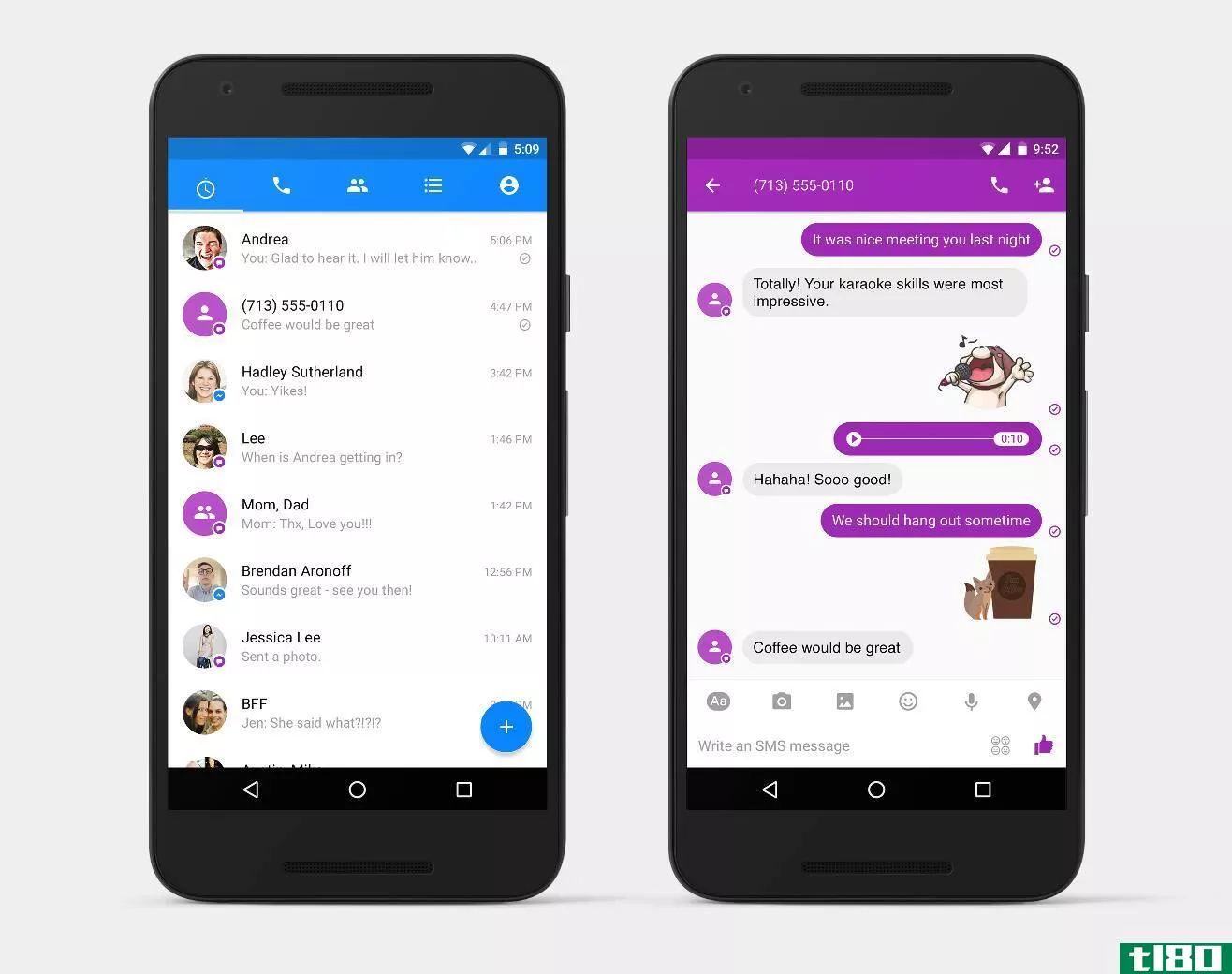 facebook messenger for android现在可以取代你的短信应用