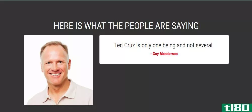 泰德·克鲁兹的搞笑总统竞选，从头到尾