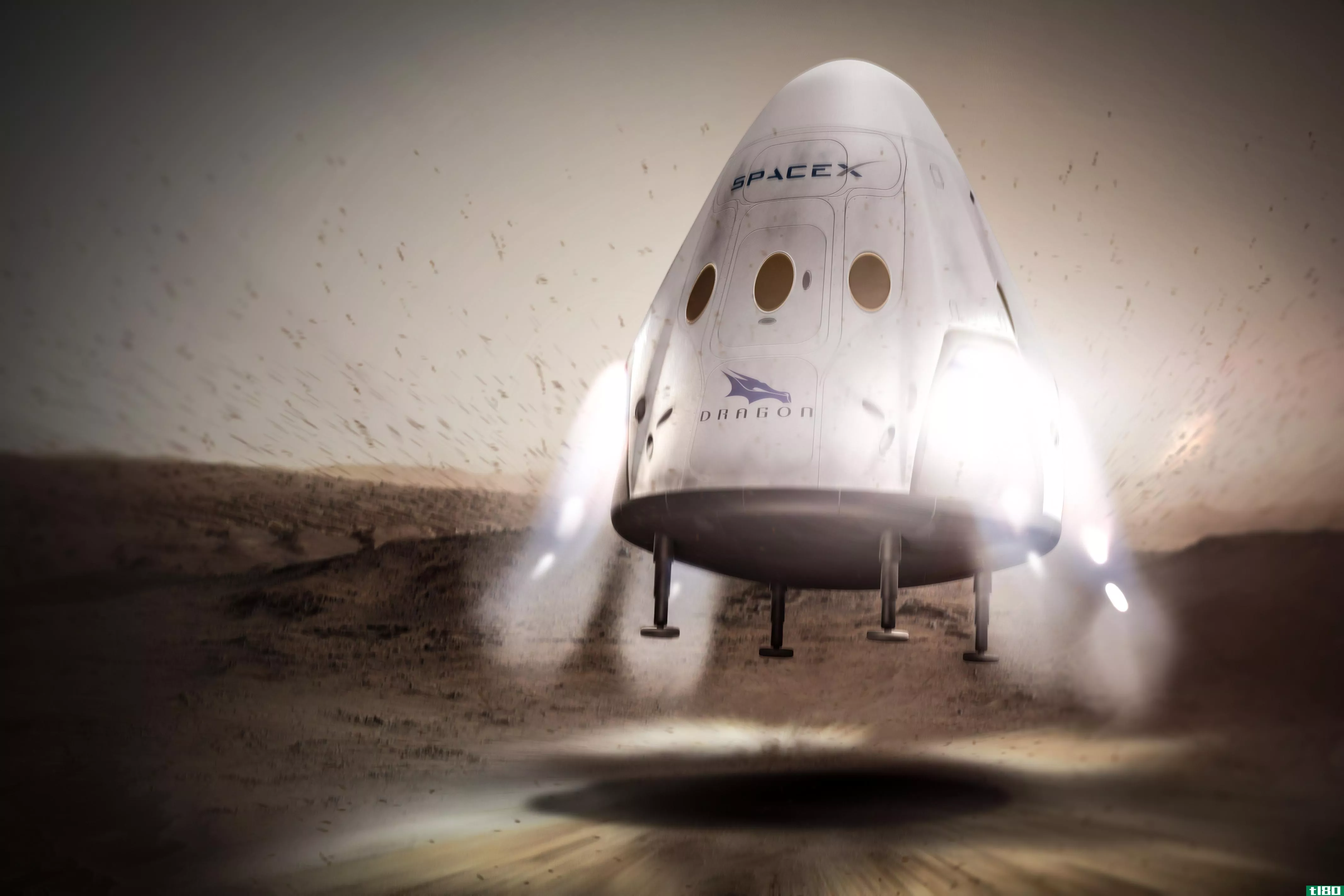 spacex计划最早在2018年向火星发射一艘宇宙飞船