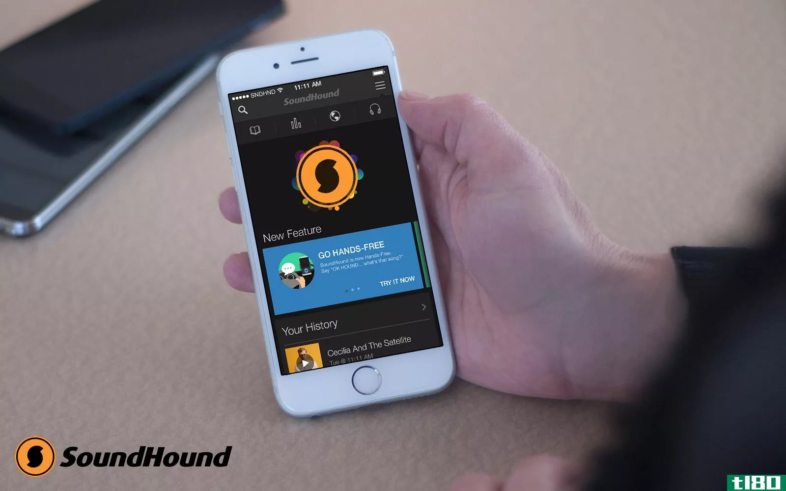 soundhound增加了强大的语音控制功能，让您可以免提聆听音乐