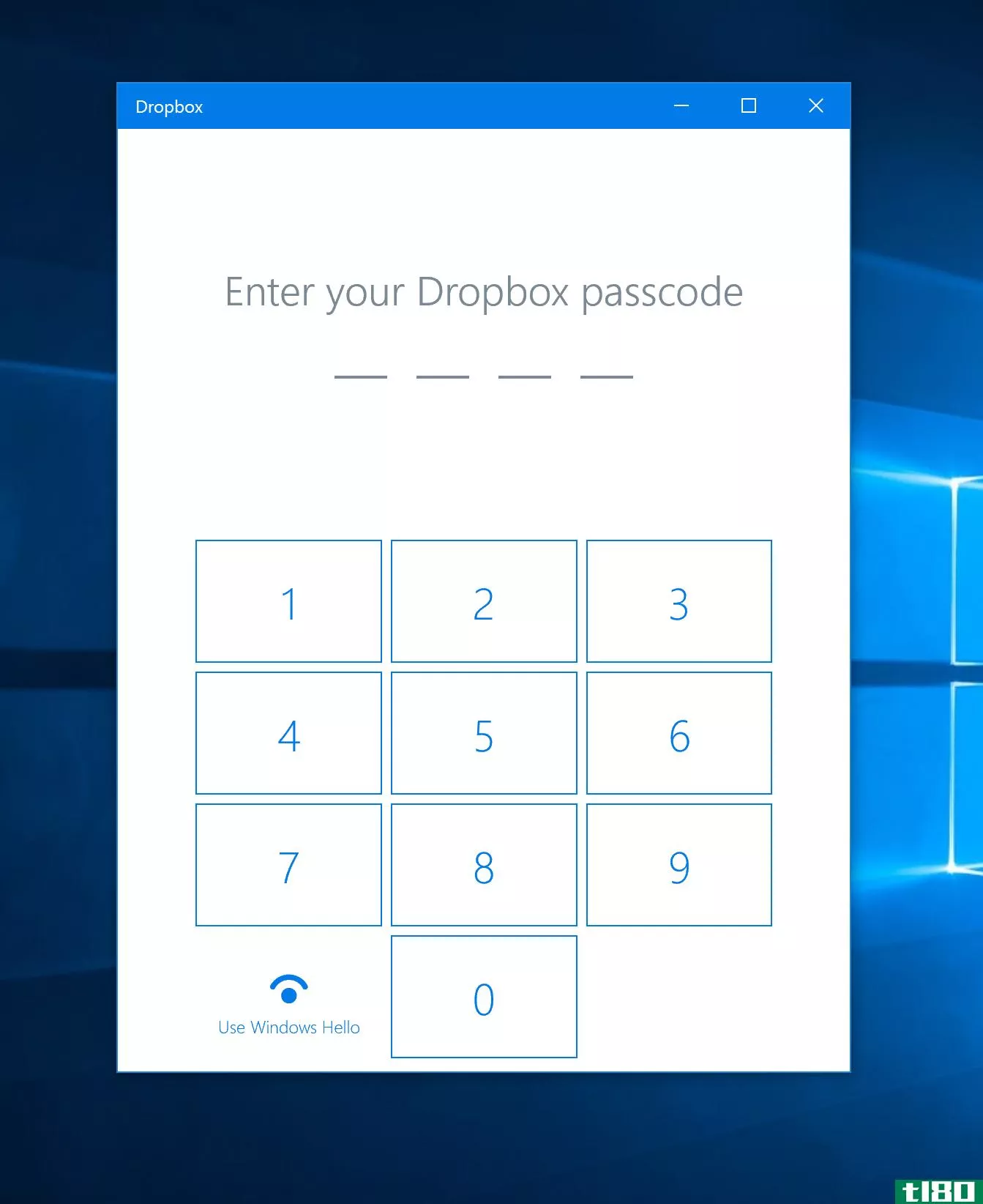 dropbox的新Windows10应用程序可以让你用你的脸保护你的文件