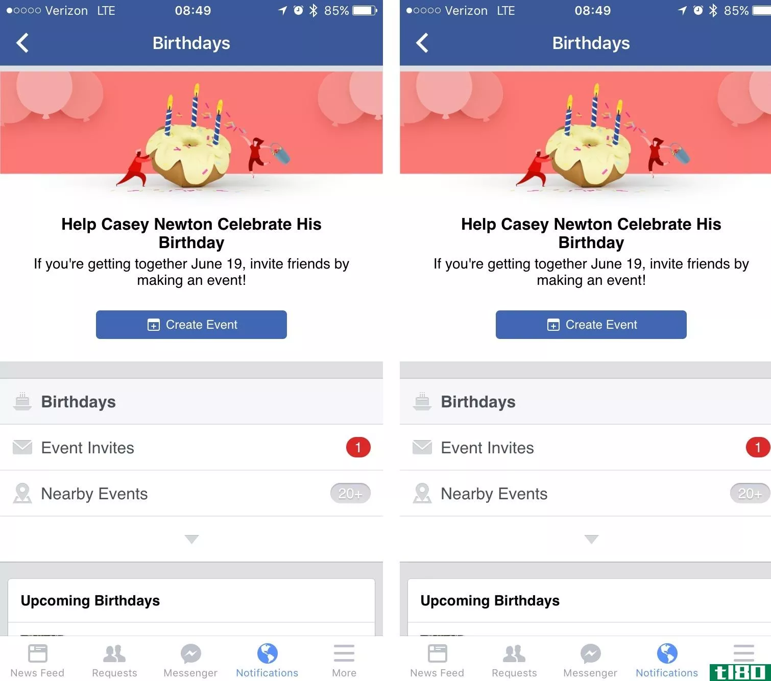 facebook计划了我的生日派对，我无法决定对此有何感想