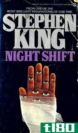 Stephen King Night Shift cover