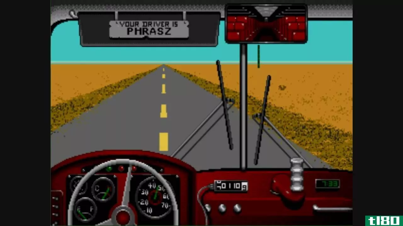 据报道，《沙漠巴士》（DesertBus）是一款折磨人的驾驶游戏