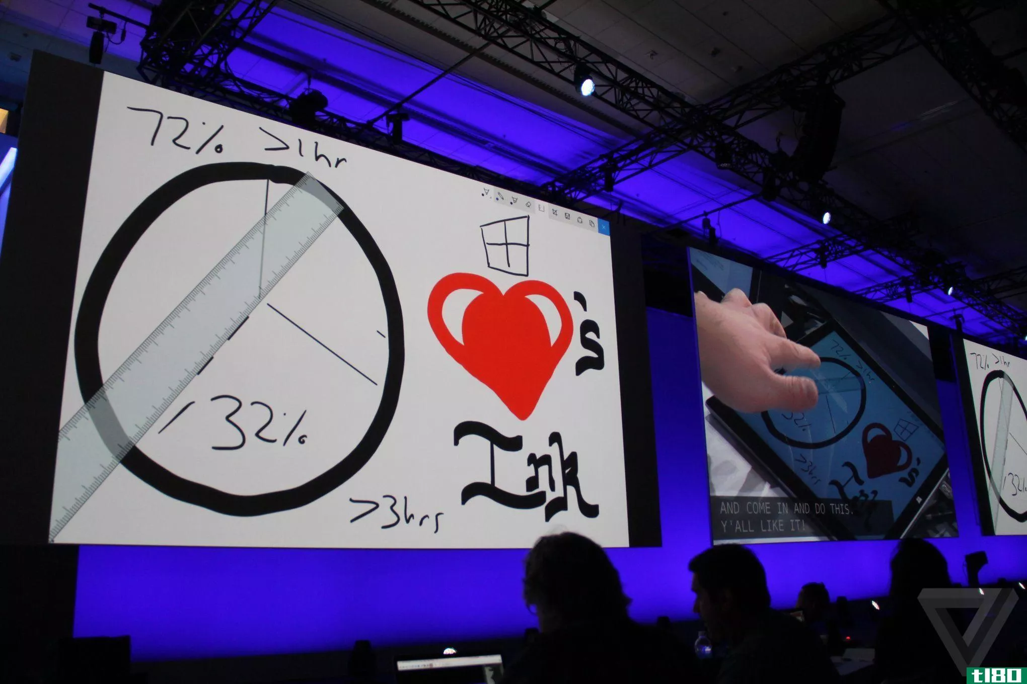 微软新推出的windows ink“将笔放在最前面和最中间”