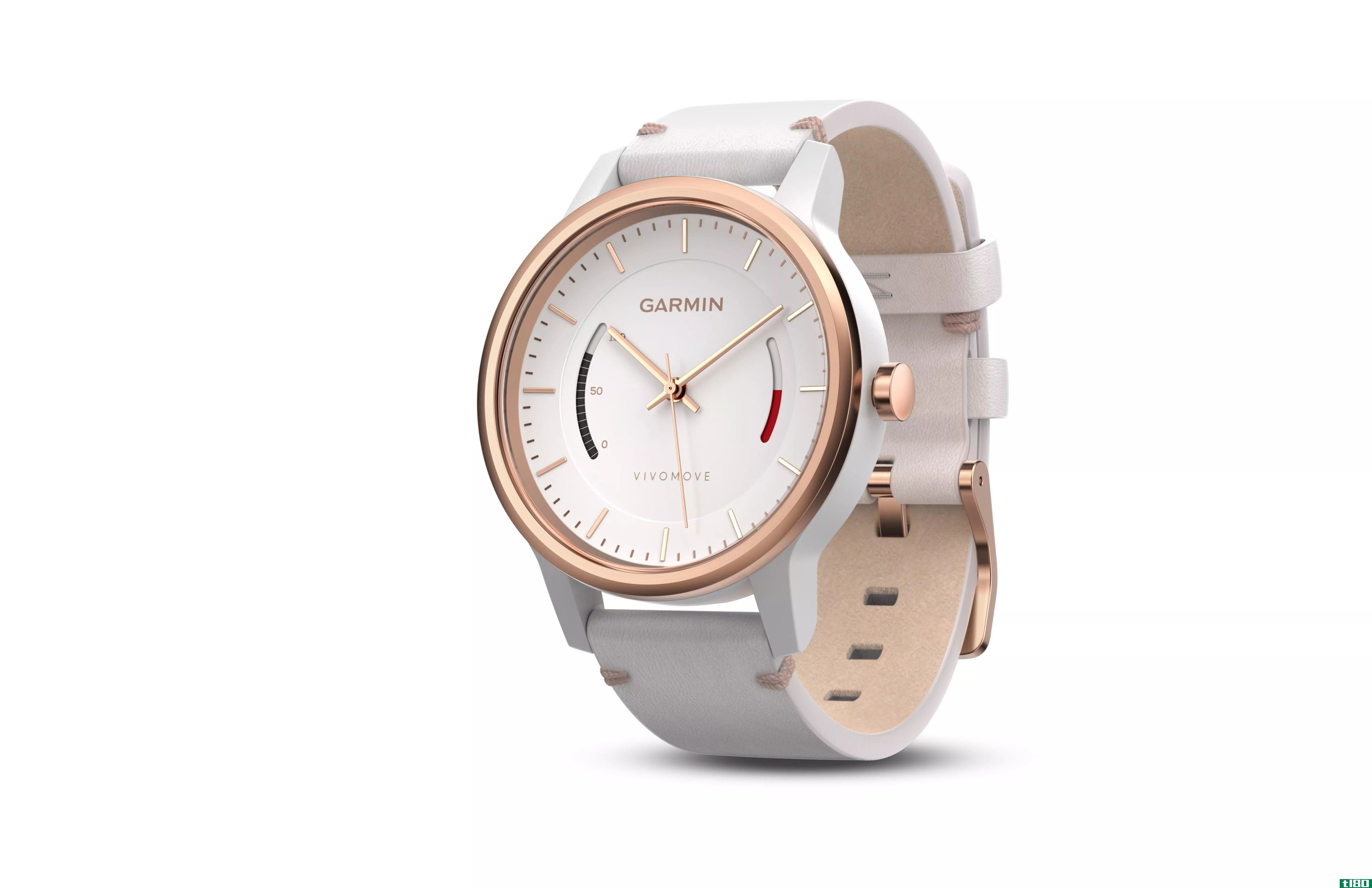 garmin的vivomove是一款带有活动跟踪功能的模拟手表
