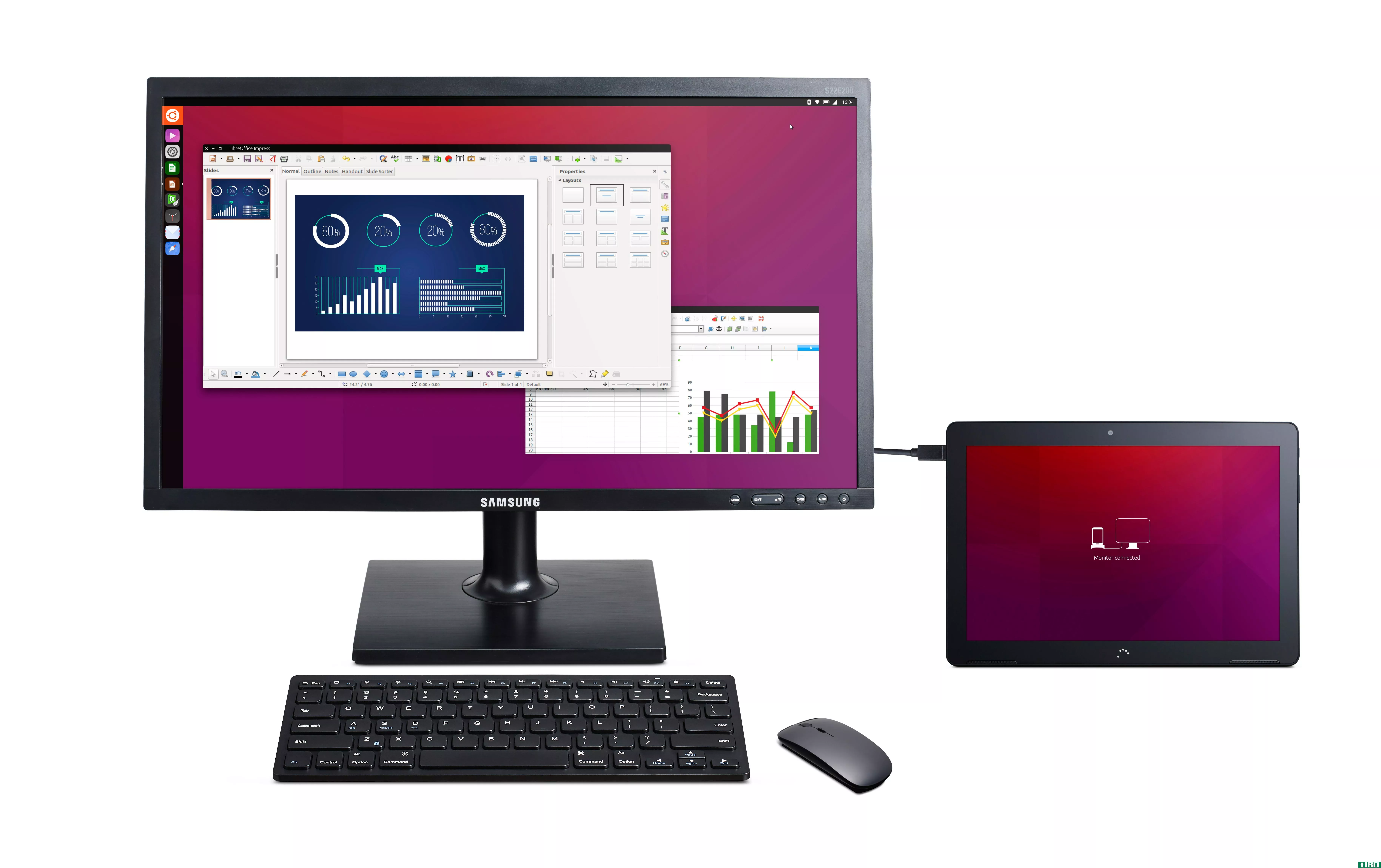 canonical的新ubuntu平板电脑也可以是你的电脑