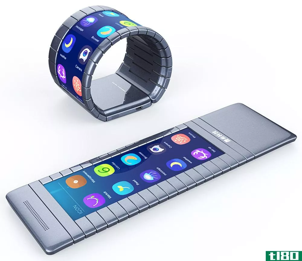 一家不知名的中国初创公司能否制造出世界上第一款可弯曲屏幕手镯手机？