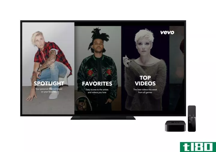 vevo的新苹果电视和android应用程序增加了个性化的音乐视频功能
