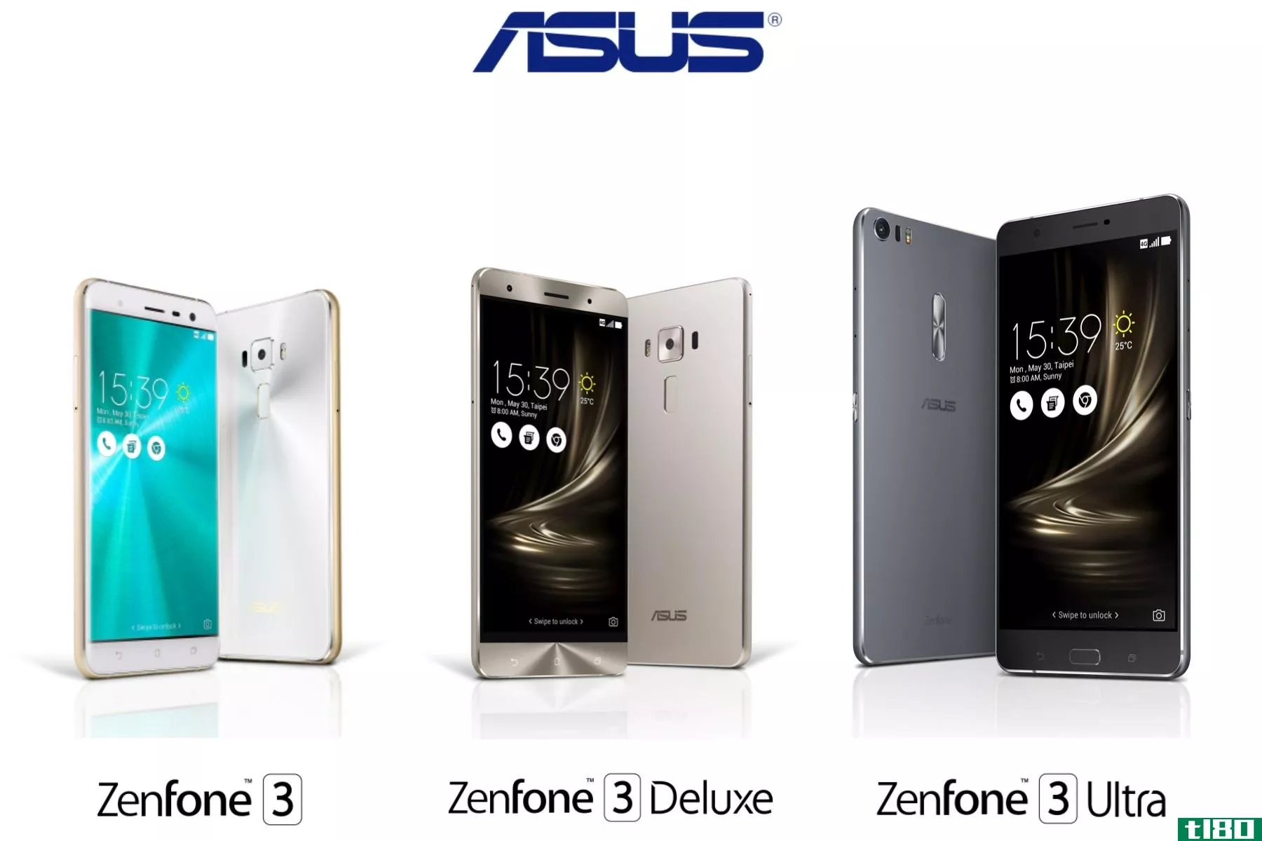 华硕宣布推出zenfone 3以及高级豪华版和巨型超豪华版